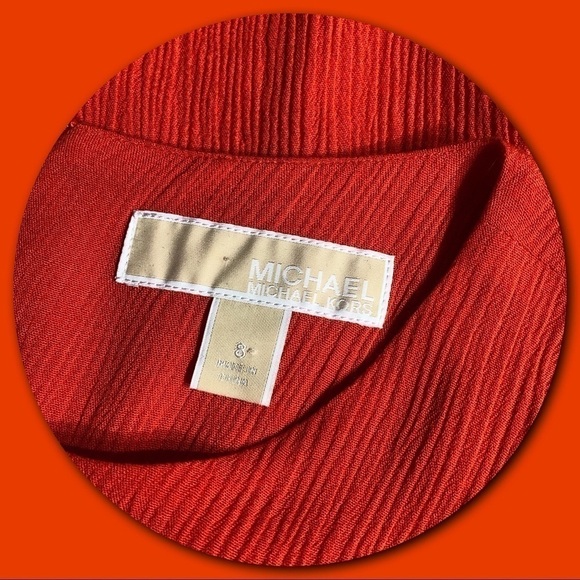 MICHAEL Michael Kors Hi-Low Two Tiered Top. Size 8 - Picture 7 of 7